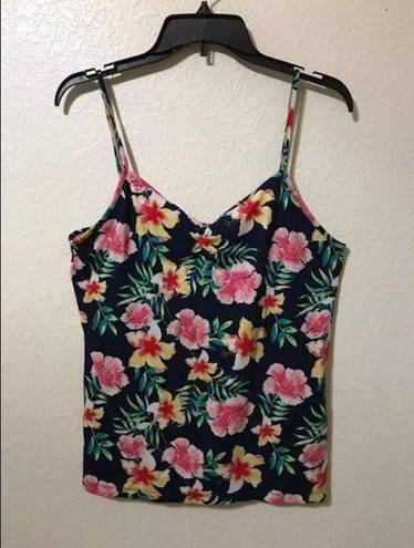 No Bo  Women’s Floral Tank Top Size XXL