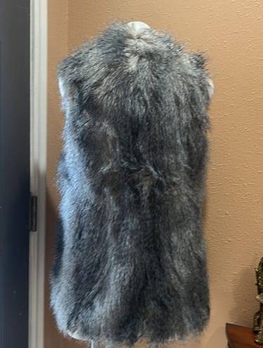 Banana Republic  brown furry vest