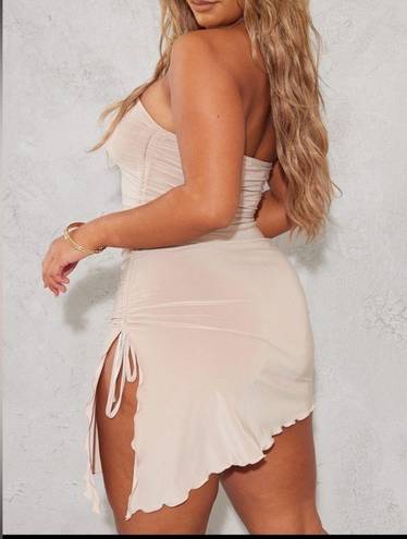 Pretty Little Thing  bandeau bodycon dress