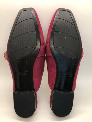 Nine West  Womens Wnariya Mule Dark Red Size 6