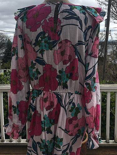 INC  INTERNATIONAL CONCEPTS Plus Size Floral-Print Ruffled Maxi Dress - Size 1X.