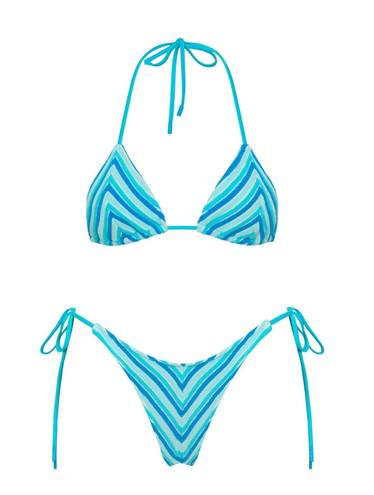 Triangl VINCA BIKINI - SOUR STRIPE