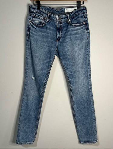 Rag and Bone  Dre Low Rise Slim Boyfriend Jeans in Norwalk Size 27