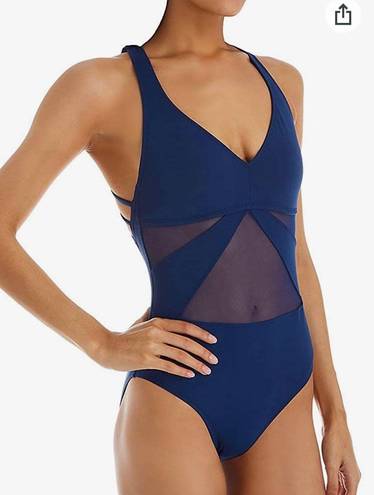 Bleu Rod Beattie twist and shout one piece swimming suit in Black Size S