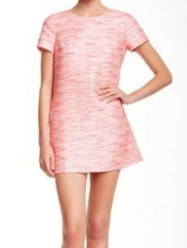 CeCe  by Cynthia Steffe Women's Pink Desert Rose Katye Jacquard Shift Dress sz 8