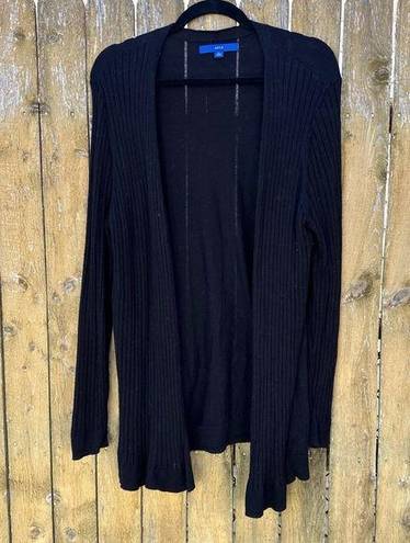 Apt. 9  Women’s Black Open Front Cardigan Sweater Sz XL