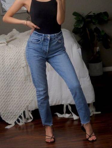 Helmut Lang  High Waisted Crop Slim Jeans