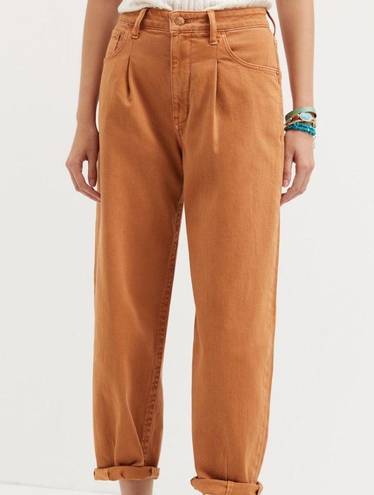 Pilcro  The Breaker Pants Barrel Jeans Copper Orange Size 31 NWT