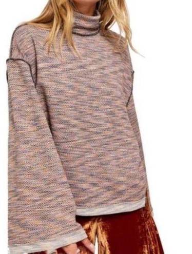 We The Free   Women Oversized Turtleneck Sweater  “Autumn Pearl “  Sz. Lrg NWT