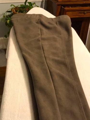 Andrew Marc Brown woman’s velvet look pants, size Large.,By 