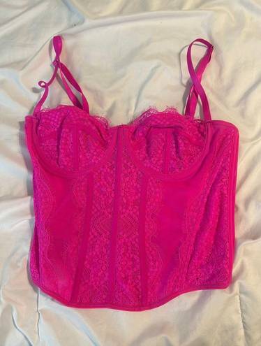 Corset Top Pink Size M