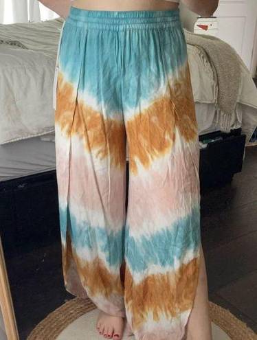 Young Fabulous and Broke  Tie Dye Wide Leg Pants