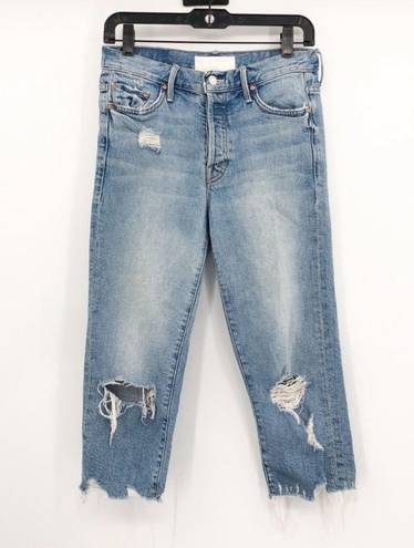 Petal Mother Superior The Almost Saint Crop  pusher Distressed Jeans size 24