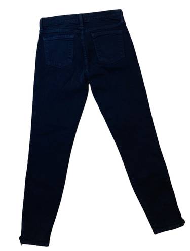 J Brand Ankle Zip Skinny Jeans in Nightfall Navy Blue 26