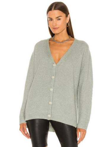 ALLSAINTS 💕💕 Leanne Wool & Alpaca Blend Cardigan ~ Green Bay Sage Green XS NWT