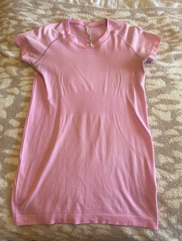 Lululemon Pink Swiftly Tech Short Sleeve