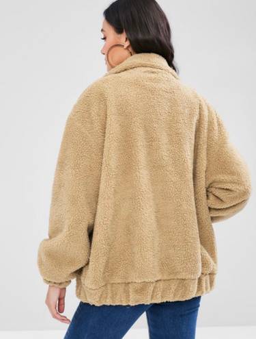 Zaful Teddy Coat