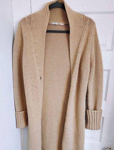 Boutique Cardigan Tan Size M