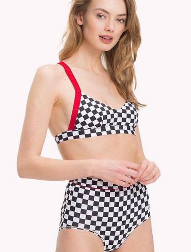 Tommy Hilfiger X Gigi Checkered Flag Bralette