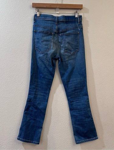 The Great  The Nerd Jeans Ankle Length Kick Flare Scout Wash Size 25