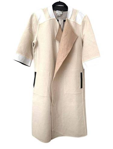 M. PATMOS Reversible‎ Wool Travel Coat NWT Sz S