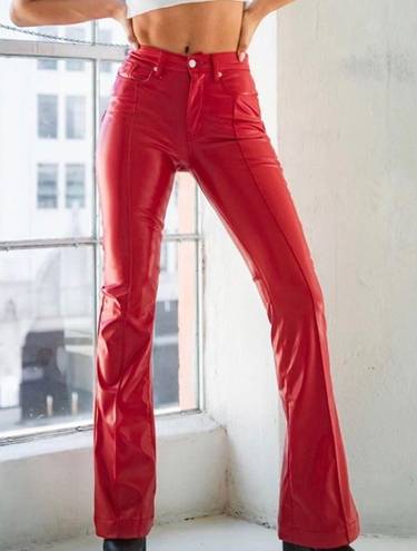 Revice Denim Red Revice Star Flare Pants