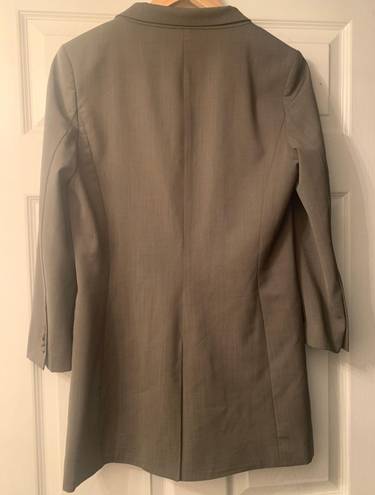 Elizabeth and James Grey Designer   Long Blazer