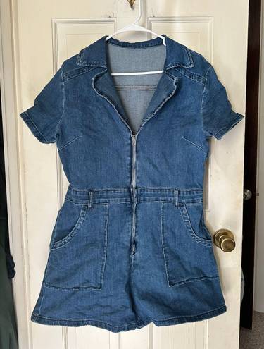 Denim Romper Size XL