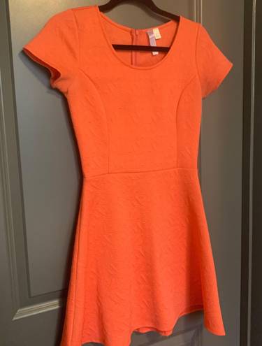 Alya Peach Fit & Flare style Dress size S by