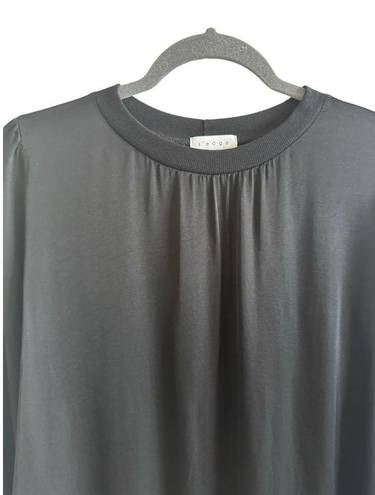 Edge S' Women's Medium Black Long Sleeve Crew Neck Formal Casual Blouse