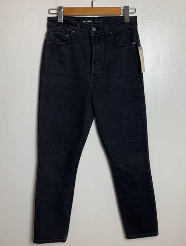 GRLFRND Black Super High Rise Piper Slim Crop Jeans NWT Sz 27