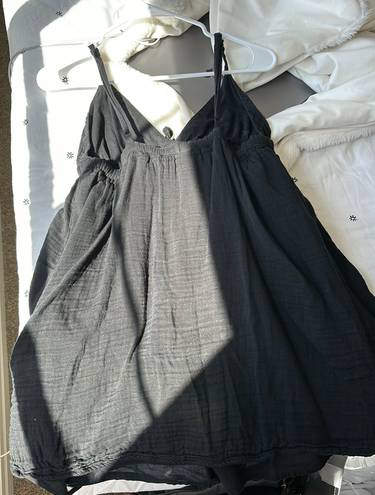 Gap Flowy Black Dress