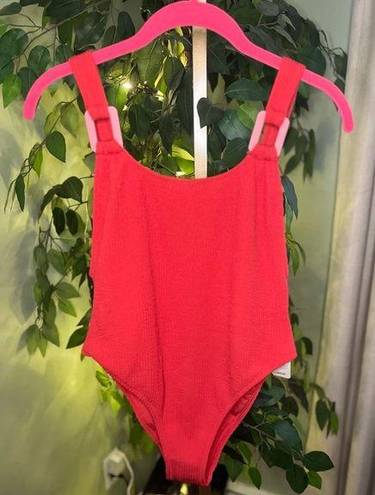 Aerie  Crinkle Scoop Cheekiest One Piece Bathing Suit NWT Size Medium