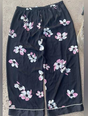 Oscar de la Renta NWT  Pink Label Floral Pajama Set XL