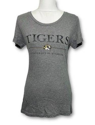 Rivalry Threads NWT Gray Mizzou Tigers Short Sleeve Tee T-Shirt Top University of Missouri New