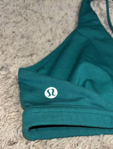 Lululemon Raise The Barre Bra Teal Green