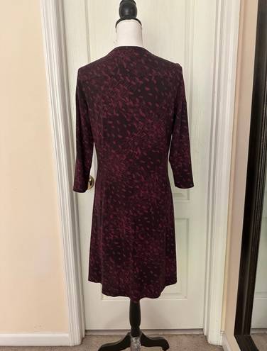 Patagonia Woman's Burgundy Organic Cotton Dress, Sz M.