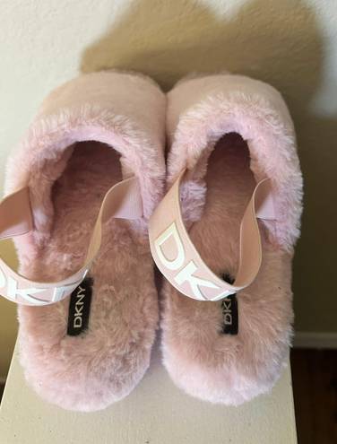 DKNY Pink Slippers