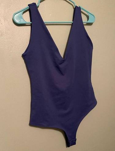 Reoria Sexy Plunge Deep V Neck Sleeveless V Backless Bodysuits Size L NWOT Size L