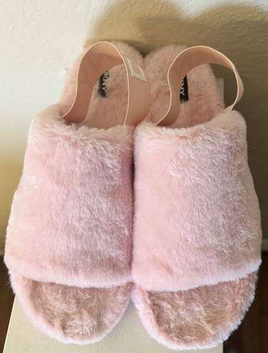 DKNY Pink Slippers