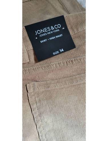 Krass&co Jones &  Size 14 Corduroy Skirt NWT