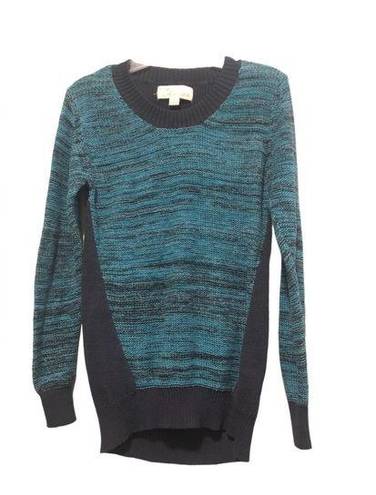 Vintage Havana  Blue Knit Sweater Size Small