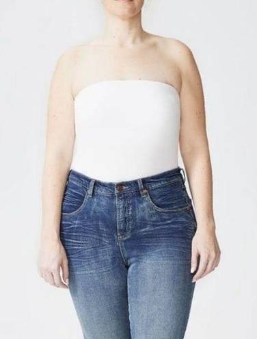 Universal Standard  White Foundation Bandeau Top