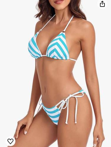 Relleciga Women's Triangle bikini set