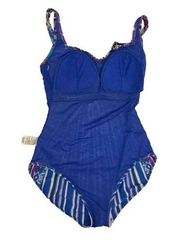 Gottex  Size 10 (M) Sarasana Bandeau One Piece Swimsuit Convertible Bathing Suit