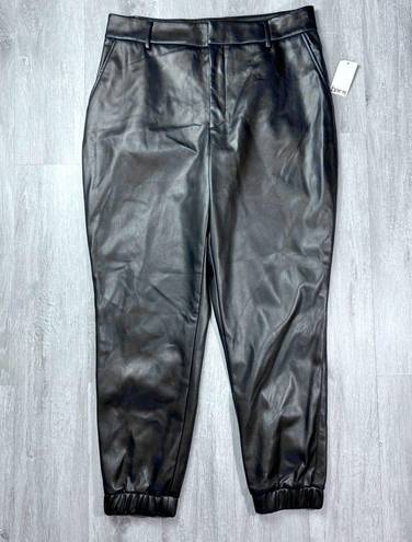 Bar III Bar lll Black Leather Pants 14