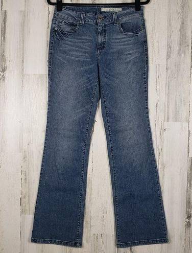 DKNY  Faded Medium Wash Blue Denim Bootcut Jeans Women's Size 8