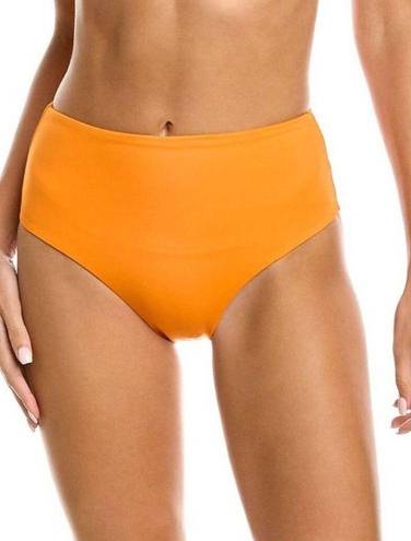 ONIA NWT  Sabrina Bikini Bottom Swim Bright Neon Orange Persimmon Beach size XL