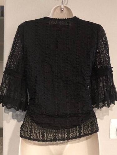 Cynthia Steffe NWOT  lace boho lined blouse. Sz M