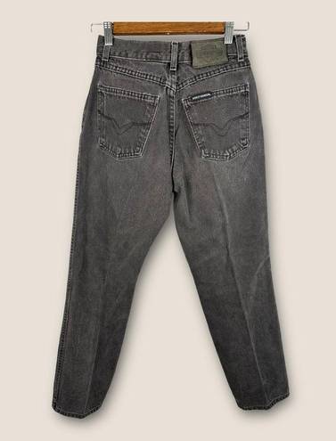 Harley Davidson  VTG Womens size 4 Petite Black Wash Classic Skinny Leg Jeans